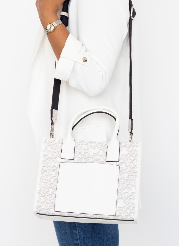 Bolso TOUS em cor branca para mulher