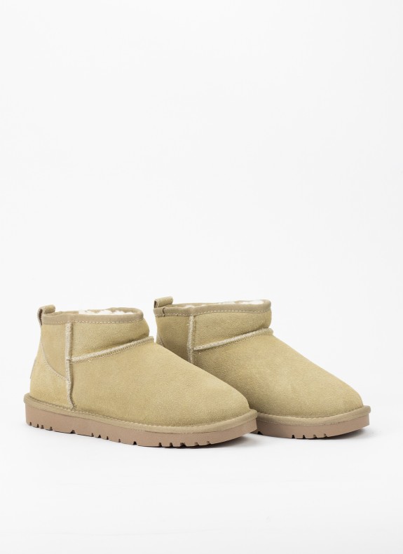 Botines KESLEM em cor bege para mulher