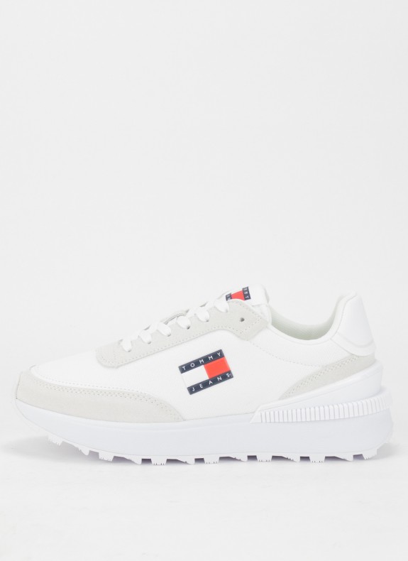 ZAPATILLAS TOMMY HILFIGER TJW TECH RUNNER ESS BLANCO