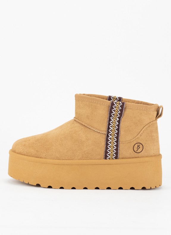Botines Keslem Artico Platform couro