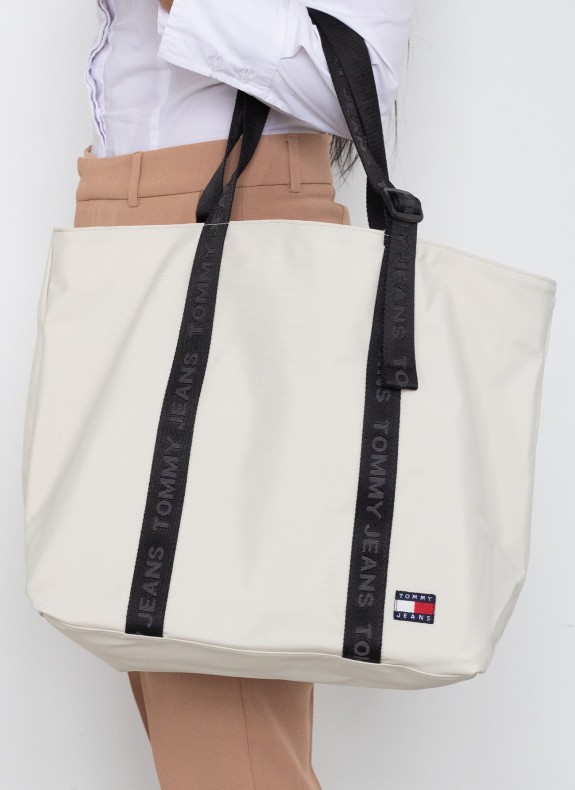 Sac Tommy Hilfiger TJW Essential Daily Tote beige