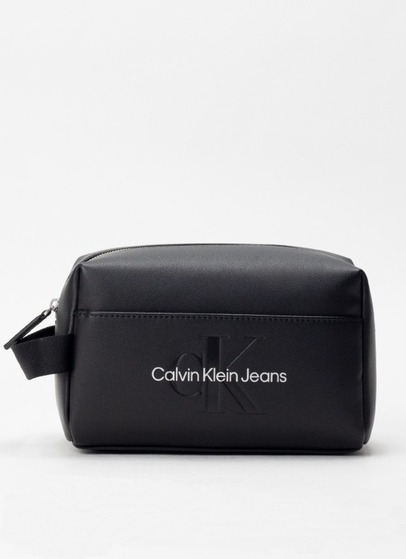 Neceser Calvin Klein Sculpted Beauty Case Mono negro