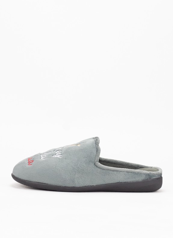 Zapatillas Casa KESLEM CALZADO en color gris para hombre