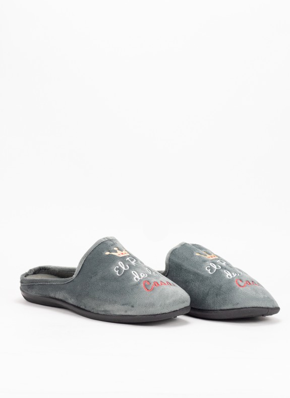 Zapatillas Casa KESLEM CALZADO em cor cinza para homem