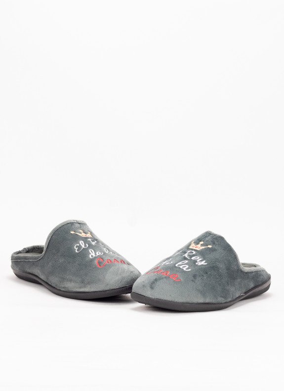 Zapatillas Casa KESLEM CALZADO em cor cinza para homem