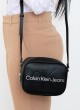 Bolso Calvin Klein Sculpted Camera Bag18 Mono S negro