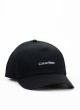 Gorra Calvin Klein CK Must TPU Logo Cap negro