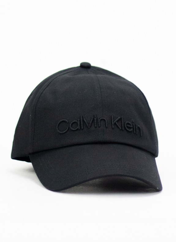 Gorra Calvin Klein Embroidery BB Cap negro