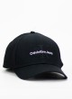 Gorra Calvin Klein Monogram Cap negro