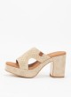 Sandalias Popa Padawan Grabado beige