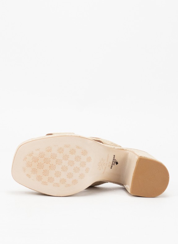 Sandalias Popa Padawan Grabado beige