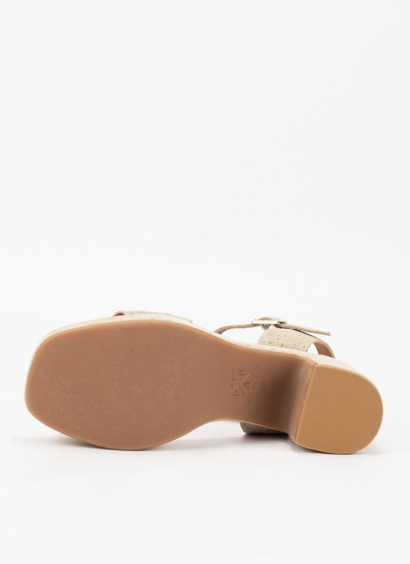 Sandales Popa Beliche Gravé beige