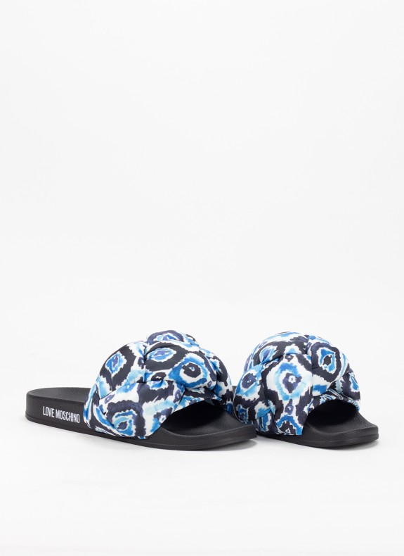 Tongs Love Moschino JA28312 bleu