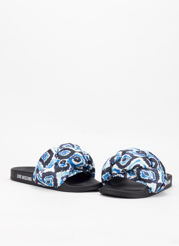 Chanclas Love Moschino JA28312 azul
