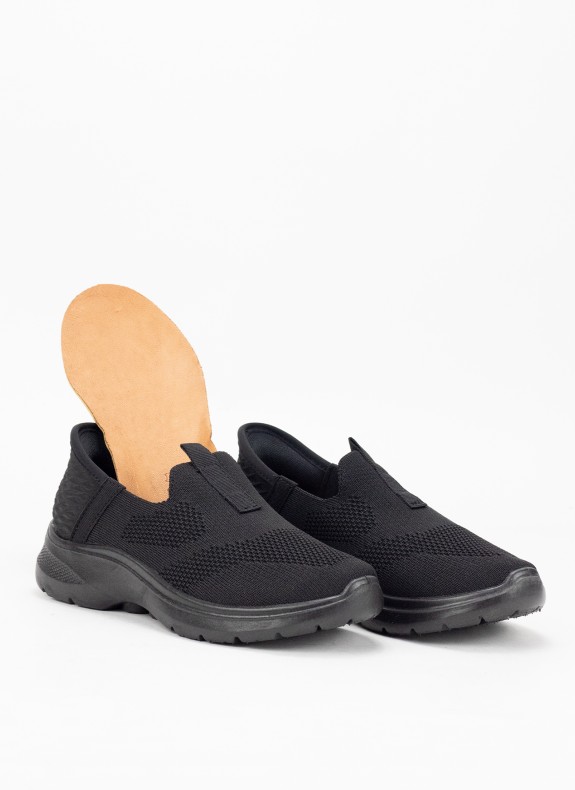 Keslem Ultra Slip schwarze Pantoffeln