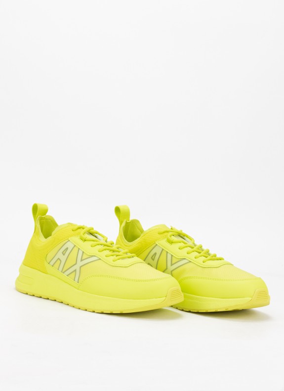Baskets Armani Exchange XUX208 jaune