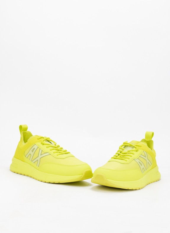 Baskets Armani Exchange XUX208 jaune