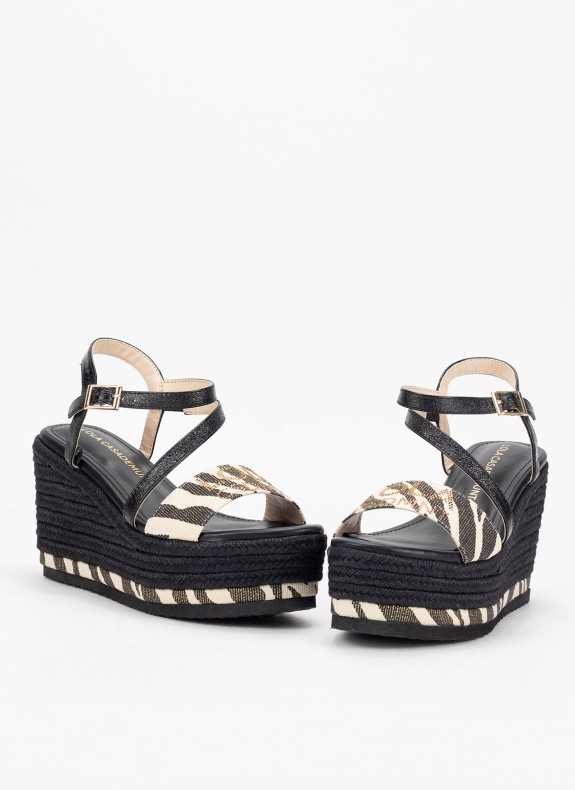 Sandalia Lola Casademunt 2405022 preto