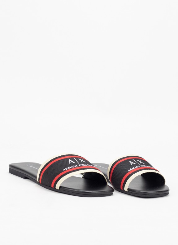 Sandales Armani Exchange XDP045 rouge