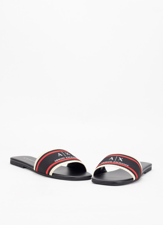 Sandalias Armani Exchange XDP045 vermelho