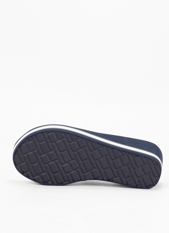 Chanclas Tommy Hilfiger Wedge Beach Sandal marinho