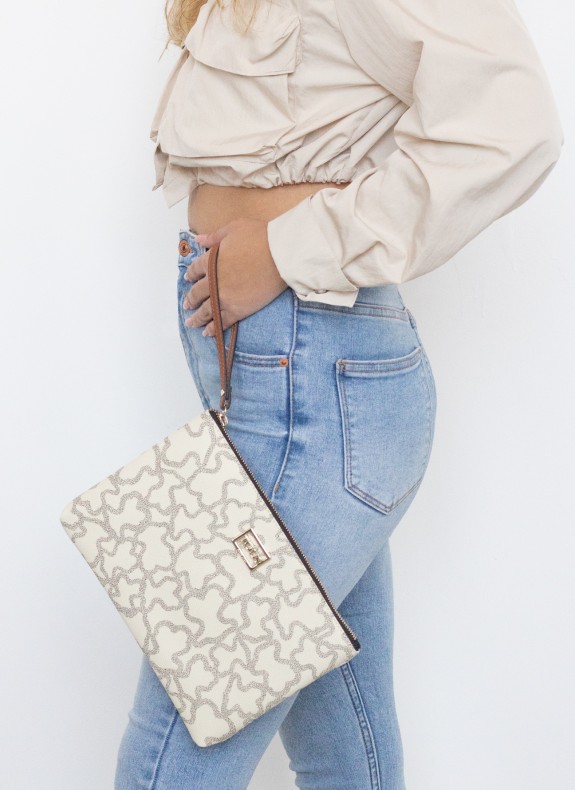 Bolso Tous Clutch Kaos Icon multi beige