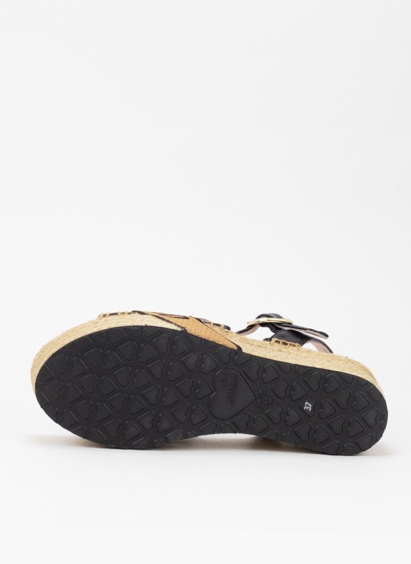 Sandalias Love Moschino JA16296 preto