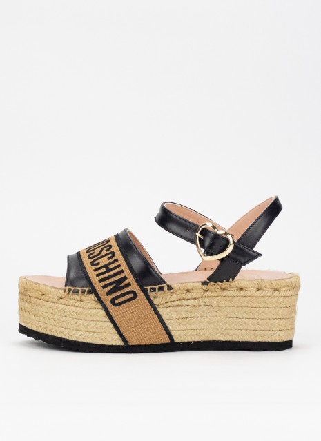 Sandalias Love Moschino JA16296 preto