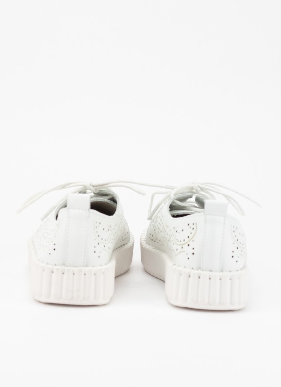 Zapatos Keslem ligero blanco