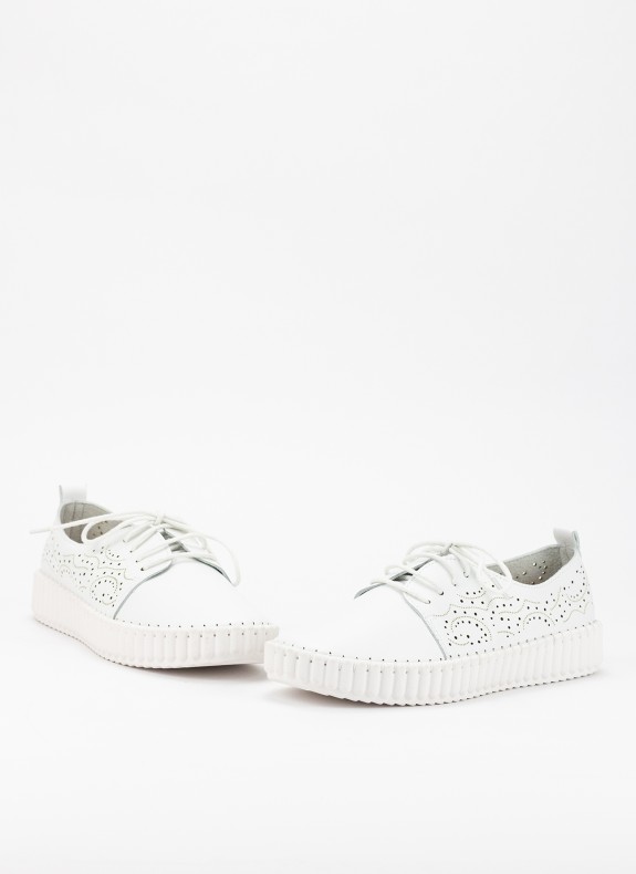 Zapatos Keslem ligero blanco