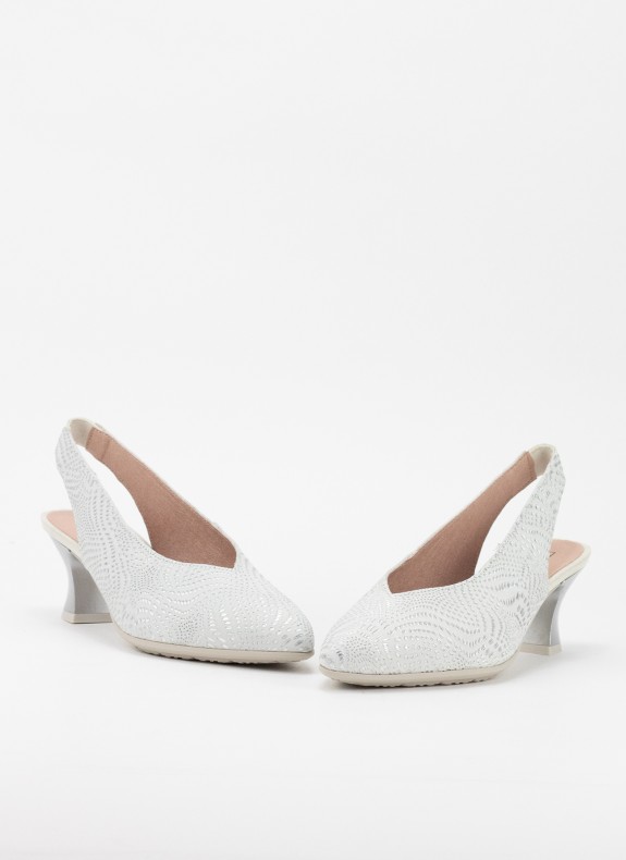 Zapatos Pitillos 5750 plata