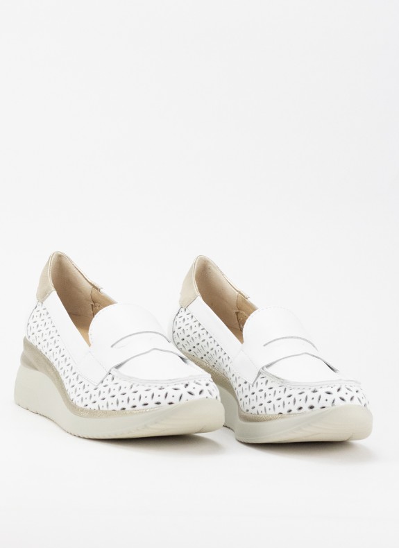 Zapatos Pitillos 5661 blanco