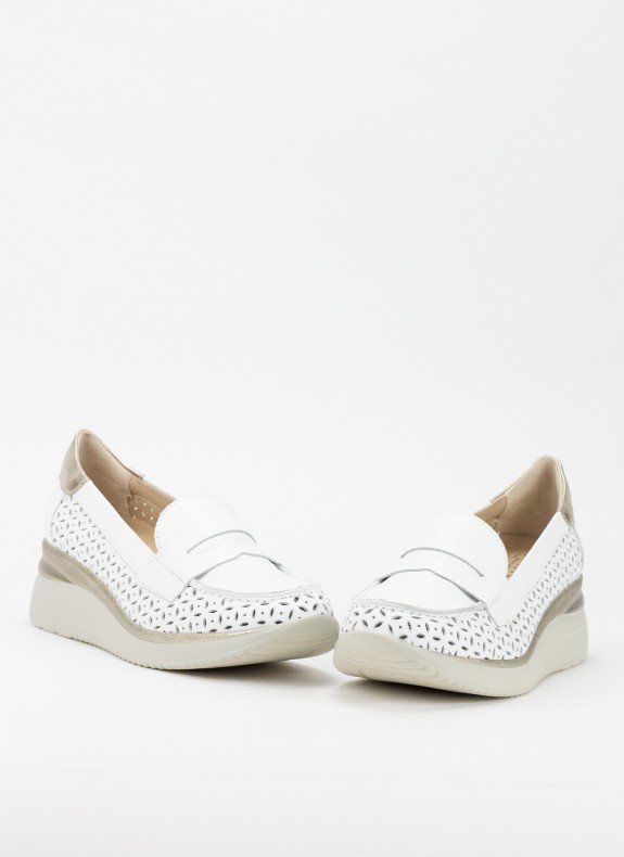 Zapatos Pitillos 5661 blanco