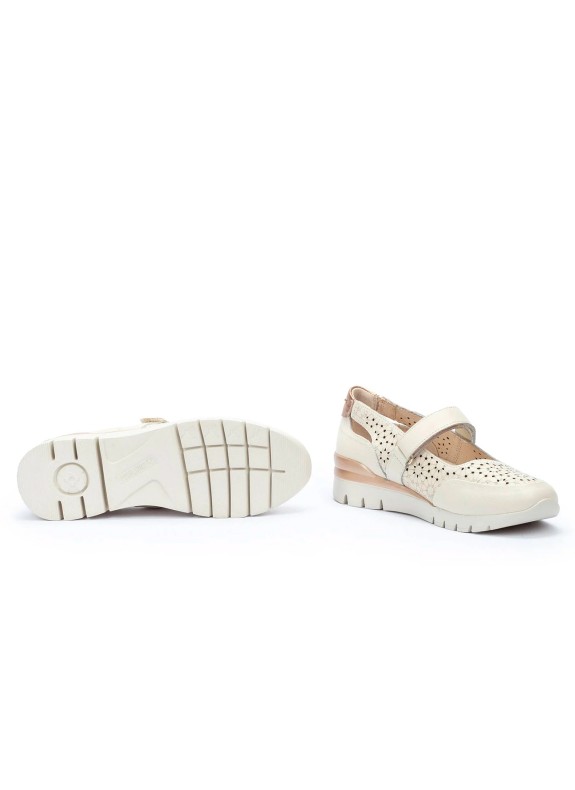 Zapatos Pikolinos Cantabria blanco