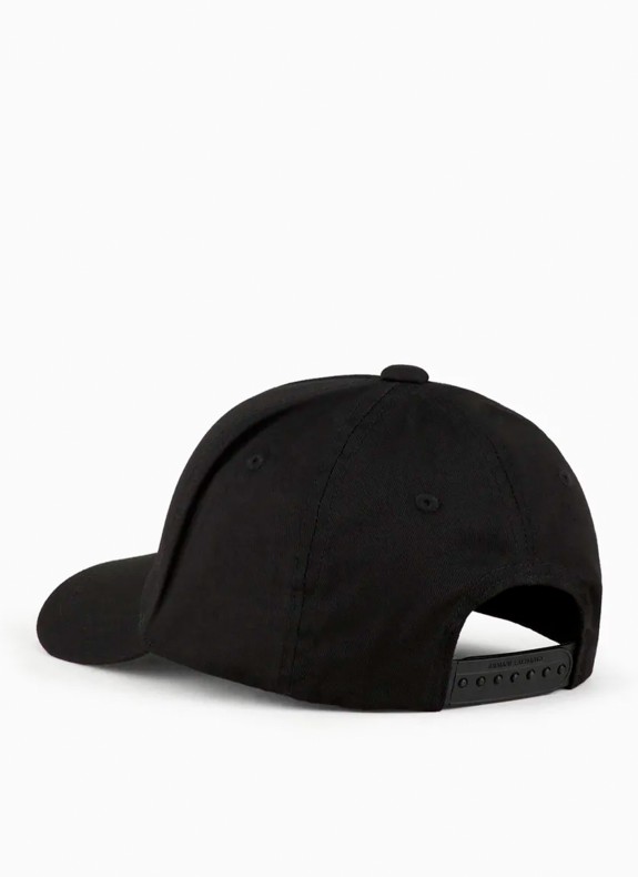 Gorra Armani EA7 Beaded logo application baseball cap negro