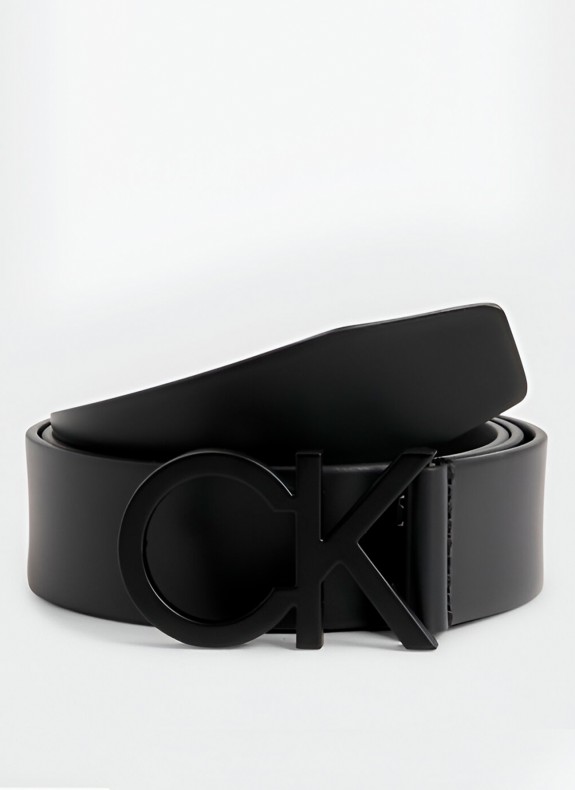 CK Buckle Belt Black preto