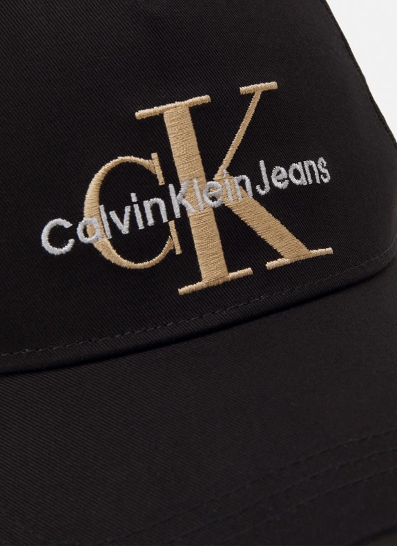 Gorra Calvin Klein Monogram Trucker Cap negro