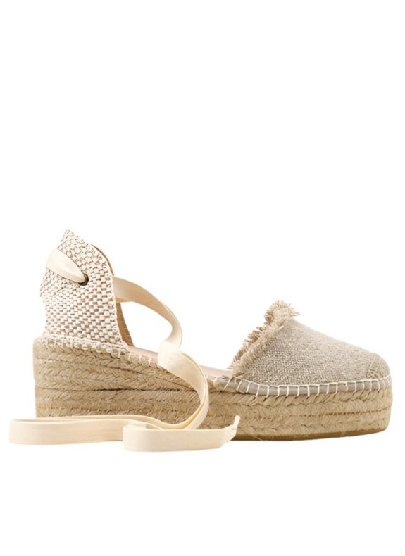 Alpargatas Macarena Saura beige