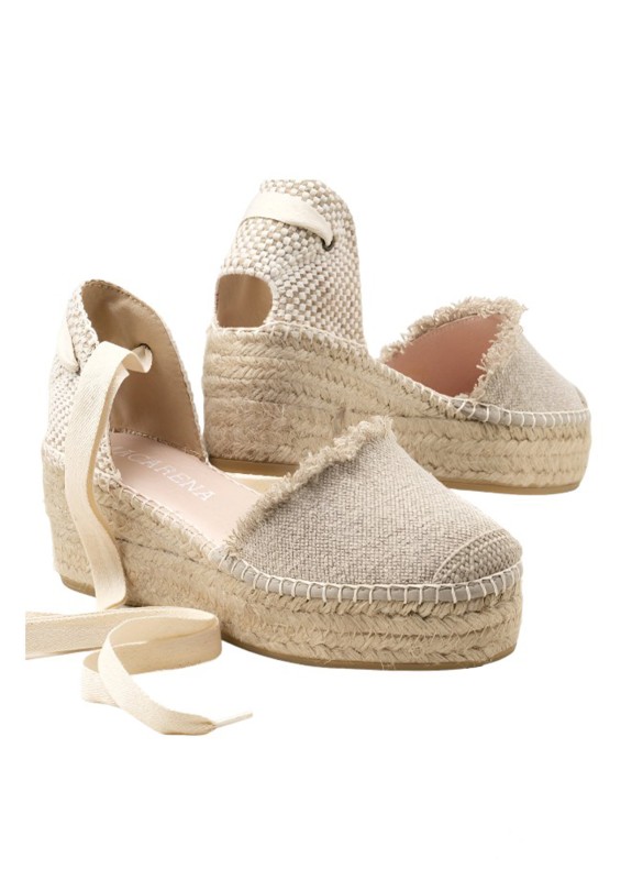 Espadrilles Macarena Saura beige