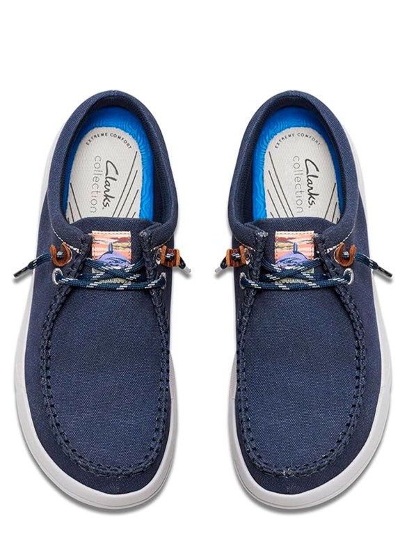 Zuecos Clarks Driftlite Surf marinho