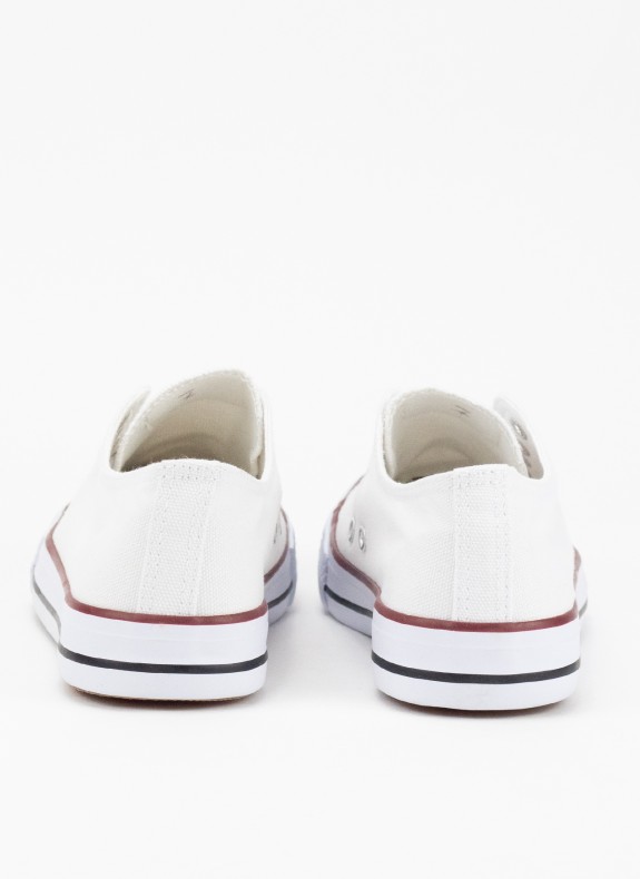 KESLEM KALZADO scarpe in bianco rosso per le donne