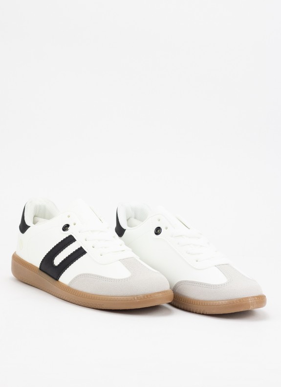 Zapatillas Keslem Retro Low branco