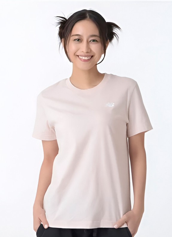 Camiseta New Balance WT41509 rosa