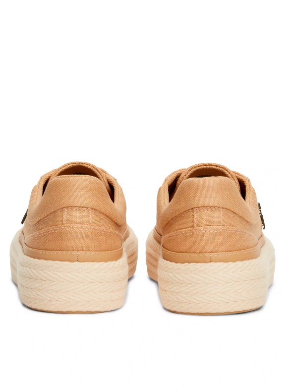 Zapatillas Tommy Hilfiger Vulc Sneaker Linnen taupe