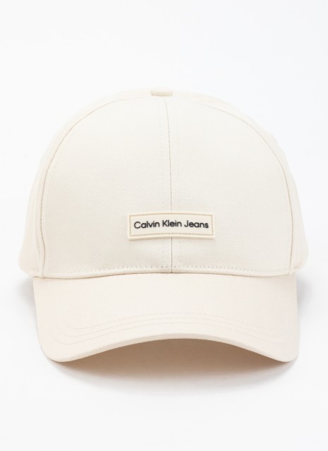 Gorra Calvin Klein Inst Patch Cap beige