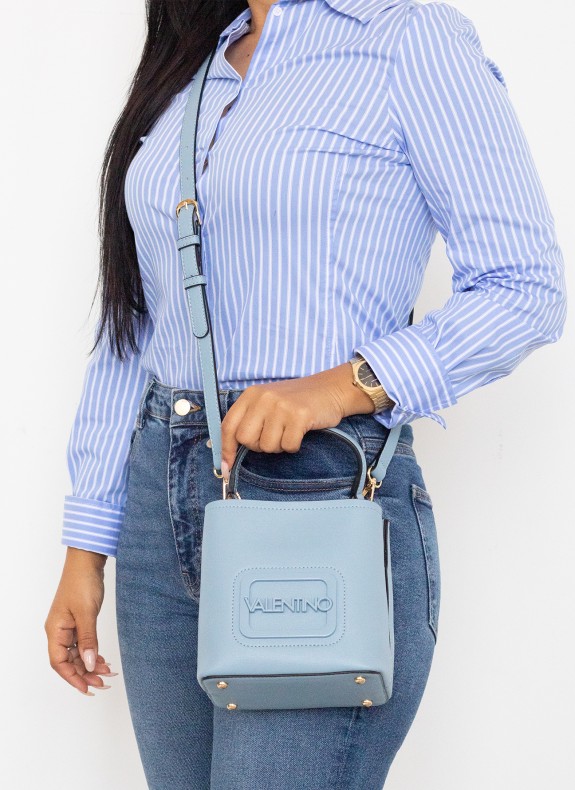 Bandolera Valentino Bags VBS7QU04 azul