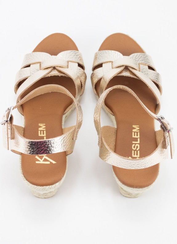 Sandalia Keslem 5482 platino