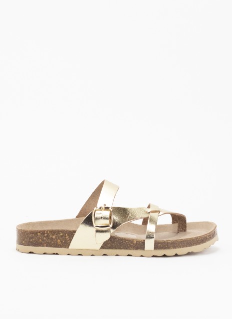 Sandalia Keslem Alba platino