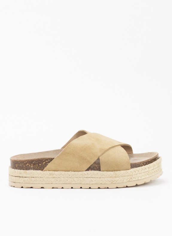 Sandalia Keslem 18002 beige