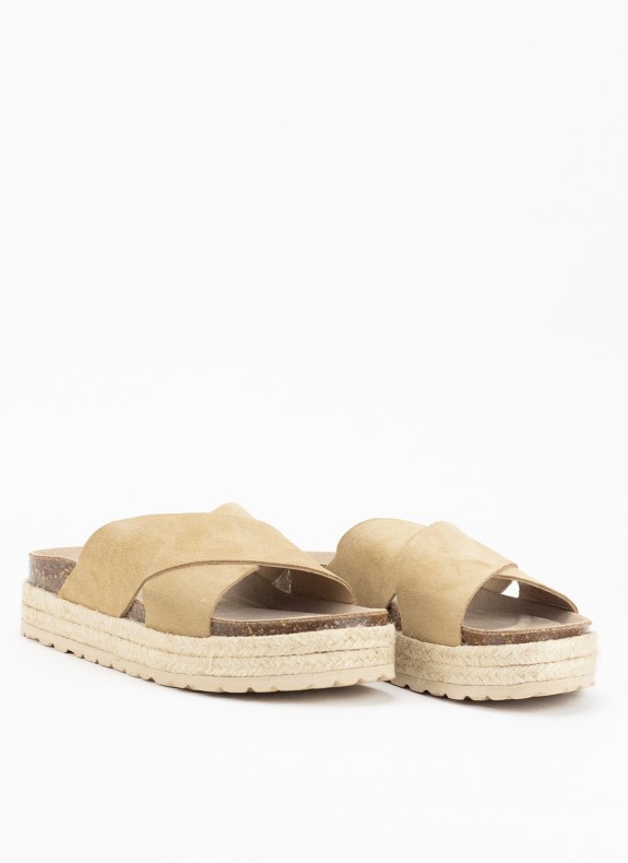 Sandalia Keslem 18002 beige